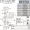 Bristan Cinnamon Easyfit Sink Mixer Tap Spare Parts